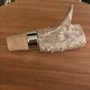 Antler Cork Bottle Stopper